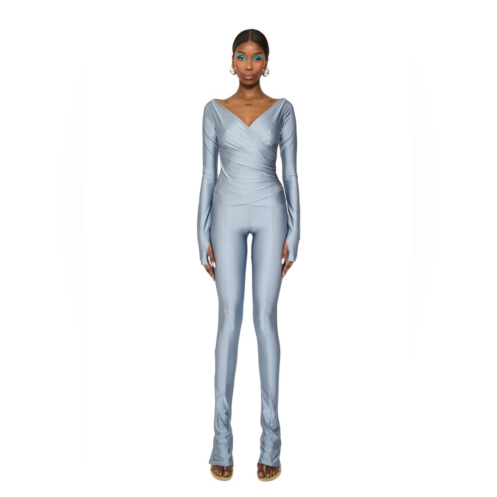 Coucoo LANAI LONG-SLEEVED TOP & BOTTOM (set)  TIDAL GREY